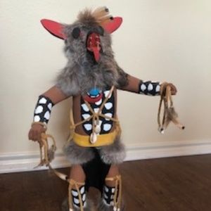 Kachina figurine- Wolfman